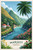 Majestic Marigot Dominica Travel Poster - Tropical Paradise Art Print Poster Mov