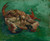 Vincent Van Gogh - Crustacean lying on his back Poster Canvas Movie Film Print A
