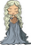 Daenerys Custom Made Poster Canvas Print A0 A1 A2 A3 A4 A5 A6 Art Wall Decoratio