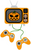 T211008-03-Video-Pumpkin-Game-SVG Poster Canvas Movie Film Print A0 A1 A2 A3 A4