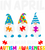 A220226-24-In-April-We-Wear-Blue-Gnome-Autism Poster Canvas Movie Film Print A0
