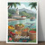 Honiara, Solomon Islands - Vibrant Culture and Landmarks Travel Poster Poster Ca