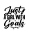 Just A Girl With Goals-01 (10) Poster Canvas Movie Film Print A0 A1 A2 A3 A4 A5