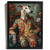 Anthropomorphic Greyhound in Elegant Suit - Whimsical Luxury Dog Art Print Art G