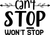 can't stop won't stop Poster Canvas Movie Film Print A0 A1 A2 A3 A4 A5 A6 Art Wa