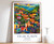 9_Tegucigalpa Print, Tegucigalpa Travel Poster, Honduras Travel Poster, Caribbea