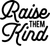 0013 RaiseThemKind Funny Poster Design Canvas Motivation Print A0 A1 A2 A3 A4 A5