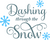 Dashing Through The Snow Custom Made Poster Canvas Print A0 A1 A2 A3 A4 A5 A6 Ar