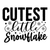 Cutest Little Snowflake-01 (2) Poster Canvas Movie Film Print A0 A1 A2 A3 A4 A5