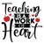 Teaching is a Work of Heart-01 (2) Poster Canvas Movie Film Print A0 A1 A2 A3 A4