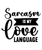 Sarcasm Is My Love Language-01 Poster Canvas Movie Film Print A0 A1 A2 A3 A4 A5