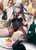 Waitress Bunny with Dessert Anime E Girl Poster Canvas Movie Film Print A0 A1 A2