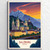 Captivating Travel Poster of Salzburg Austria - Birthplace of Mozart Art Print P