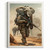 Elephant Soldier Wall Art Print Animal Vintage Elephant Soldier Artwork Print (2