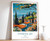 2_Damascus Print, Damascus Travel Poster, Middle East Travel Print, Islamic Deco