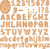 Ginger_alphabet Poster Canvas Movie Film Print A0 A1 A2 A3 A4 A5 A6 Art Wall Dec