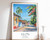 8_Leon Print, Leon Travel Poster, Nicaragua Travel Print, Tropical Decor, Botani