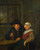 OSTADE, Adriaen Jansz. van - A Peasant courting an Elderly Woman Poster Canvas M