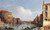 Canaletto_The_Grand_Canal_from_Campo_S._Vio_towards_the_Baci Poster Canvas Movie