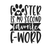 foster is my second favorite f word (2) Poster Canvas Movie Film Print A0 A1 A2