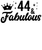 Birthday and Fabulous-40 Poster Canvas Movie Film Print A0 A1 A2 A3 A4 A5 A6 Art