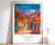 9_Potosi Print, Potosi Travel Poster, Bolivia Travel Print, Tropical Decor, Bota