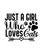 Just A Girl Who Loves Cats-01 (2) Poster Canvas Movie Film Print A0 A1 A2 A3 A4
