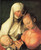 Durer- St Anne with the Virgin and Child- 1519 Poster Canvas Print Art Painting