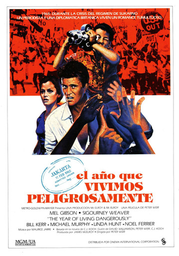 The Year of Living Dangerously (1982)_5 Poster Canvas Movie Film Print ...