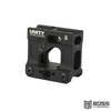 Unity Tactical Fast Micro 2.26" Optical Height Red Dot Mount FST-MICB - T1/T2 Compatible, Black Anodized Finish