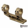 Unity Tactical fast LPVO mount 2.05" optical height 30mm FDE
