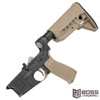 BCM - Semi-auto Complete Lower Receiver 223REM/556NATO - LRG-STK-MOD-0-SPMD-FDE - 812526022028 - Boss Firearms - BossFirearms.com