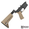 BCM - Semi-auto Complete Lower Receiver 223REM/556NATO - LRG-STK-MOD-0-SPMD-FDE - 812526022028 - Boss Firearms - BossFirearms.com