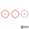 Holosun - Open Reflex 2MOA Dot or 2MOA Dot with 65MOA Circle - HS510C - 605930624571 Boss Firearms - BossFirearms.com