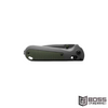 Benchmade - Redoubt Gray & Green Grivory Serrated - 430SBK - 610953204624 - Boss Firearms - BossFirearms.com