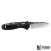 Benchmade - Mini Barrage Pocket Knife - Black Valox - AXIS® Assist - #585 - 610953130800 - Boss Firearms - BossFirearms.com