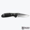 Benchmade Mini Griptilian - Black Grivory - Drop Point - 556-S30V - Boss Firearms - BossFirearms.com