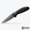 Benchmade Mini Griptilian - Black Grivory - Drop Point - 556-S30V - Boss Firearms - BossFirearms.com