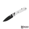 Benchmade - Mini Bugout White Grivory Handle - 533BK-1 - 610953197360 - Boss Firearms - BossFirearms.com