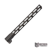 Q - QSERT Handguard for The Fix by Q - Clear Anodized Gray Finish 15" - Boss Firearms - BossFirearms.com