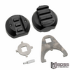 Stern Defense RAB-AD Pic Rail Rapid Attach Buttstock Adapter - Black - SDRABADPICRAIL - Boss Firearms - BossFirearms.com
