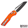 Microtech - MSI RAM-LOK Manual Folding Knife - Orange - 210T-1PMOR - Boss Firearms - BossFirearms.com