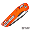 Microtech - MSI RAM-LOK Manual Folding Knife - Orange - 210T-1PMOR - Boss Firearms - BossFirearms.com