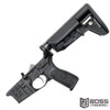 BCM - Complete Widebody Lower Receiver w/MOD-2-SOPMOD Stock - LRG-STK-MOD-2-SPMD-BLK - 812526023926 - Boss Firearms - BossFirearms.com