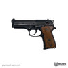 Beretta - 92F Compact 9mm 4.3" Semi-Auto Pistol - Wood Grips (Pre-Owned)