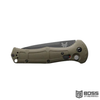 Benchmade Claymore Automatic Tanto Pocket Knife - Ranger Green Grivory, CPM-D2 Tool Steel Blade- #9071SBK-1