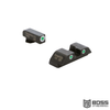 AmeriGlo Classic Glock Gen 5 9mm/.40 Self-Defense Night Sights - 3-Dot, Tritium Green - GL-5113