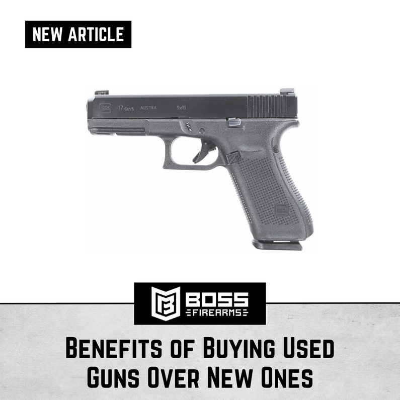 Benefits of Buying Used Guns Over New Ones
