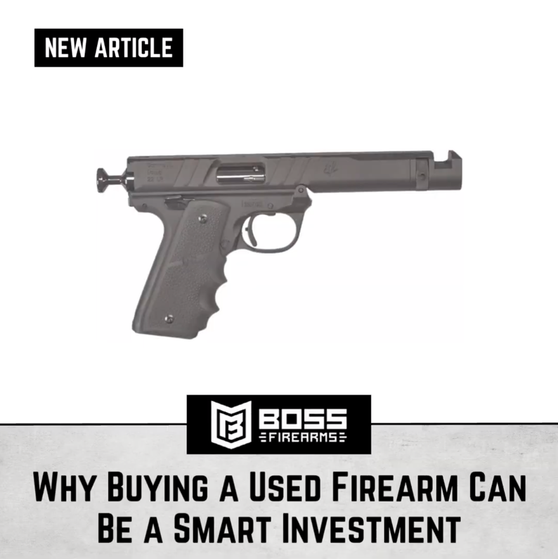 Why Buying a Used Firearm Can Be a Smart Investment