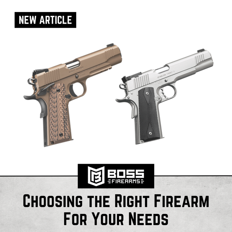 Choosing the Best Firearm for You: A Guide for Beginners